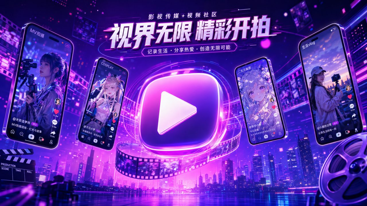 tk网红短视频vlog MV 拍摄现场